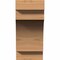 Ekena Millwork Mediterranean Smooth Rafter Tail, Western Red Cedar, 3 1/2"W x 8"H x 24"L RFT04X08X24MED00SWR - alternate 3